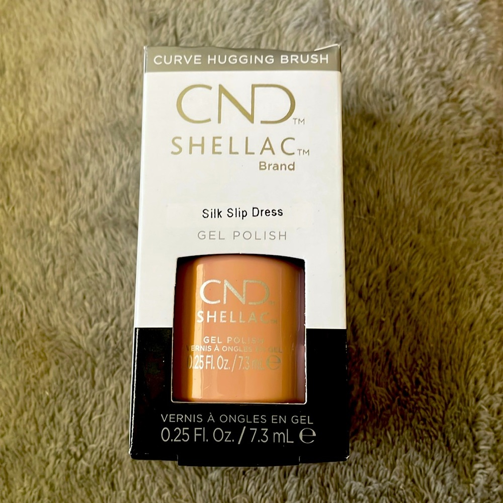 Cnd Shellac brand Silk Slip Dress gel polish 14 day wear 0.25 fl. Oz.